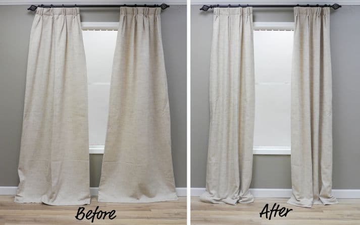 Curtain Cleaning quality results